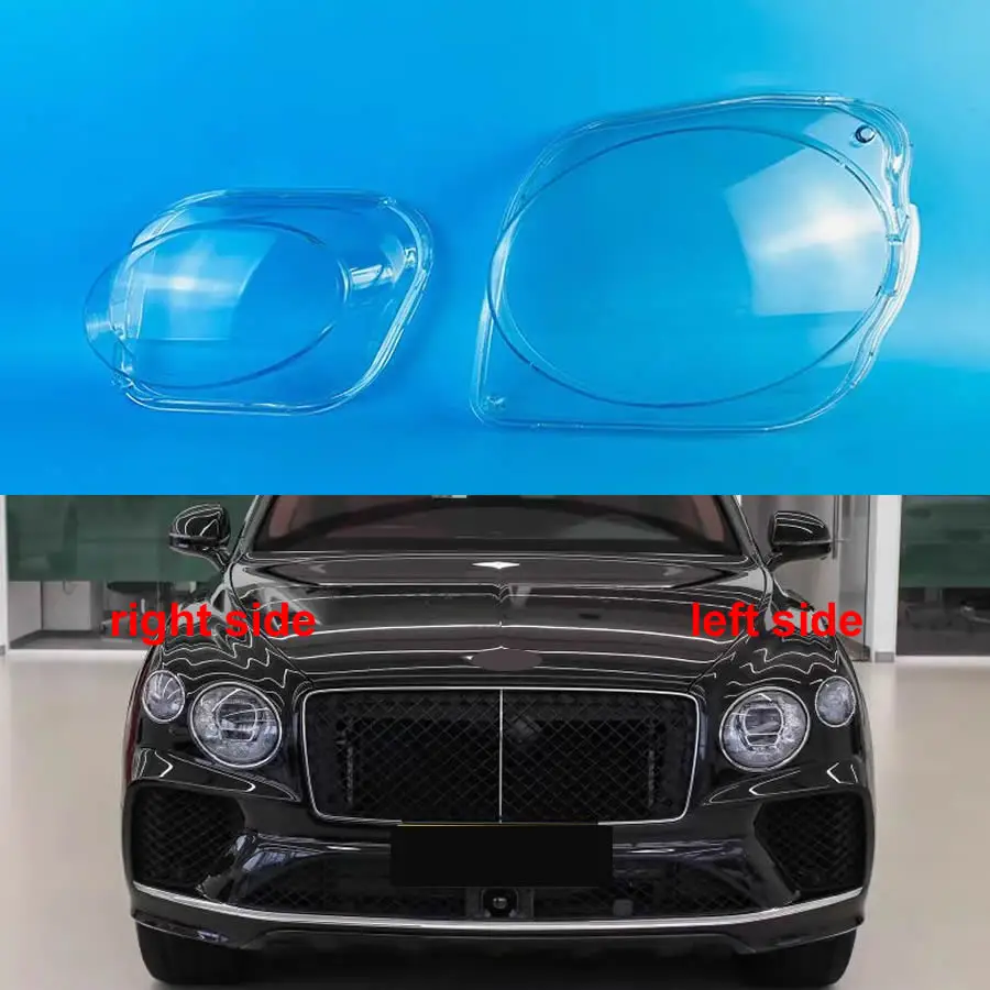 

Для Bentley Bentayga 2021 2022 2023 2024 2025 Сменная крышка объектива фар Прозрачный абажур Корпус фары из плексигласа