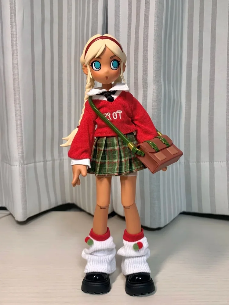 Pop Mart Peach Riot 1/8 Bjd Blind Box Winter Break Ootd Series