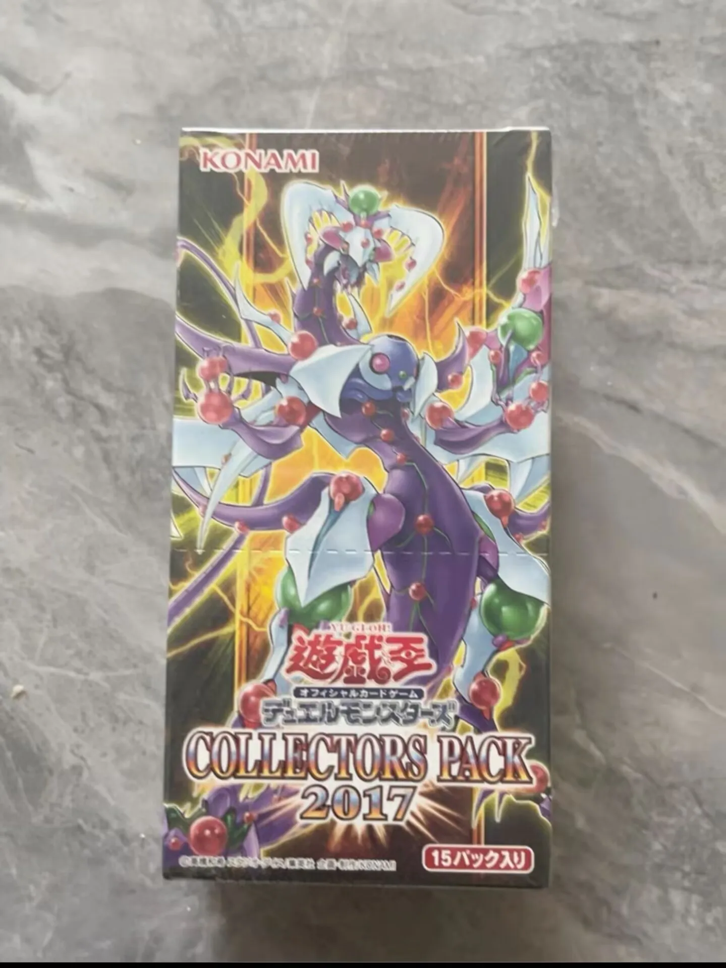 Yugioh KONAMI Duel Monsters Collectors Pack 2017 CP17 Japanese Collection Sealed Booster Box