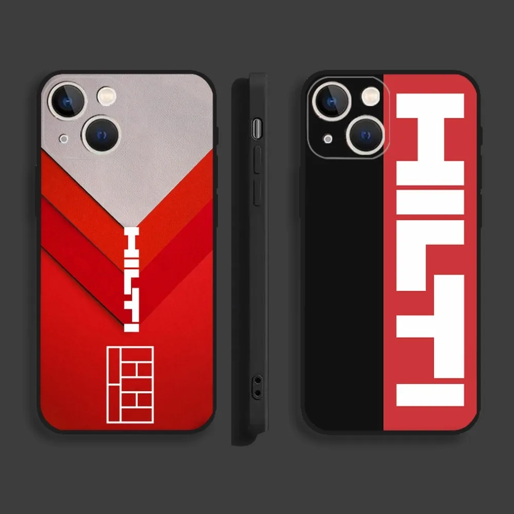 Toolbox Brand Hilti Tools Phone Case For iPhone15,14,13,12,11,Pro,Max,Plus,Mini,X,XS,XR,8,7,6,S,Plus,SE Soft Black Case