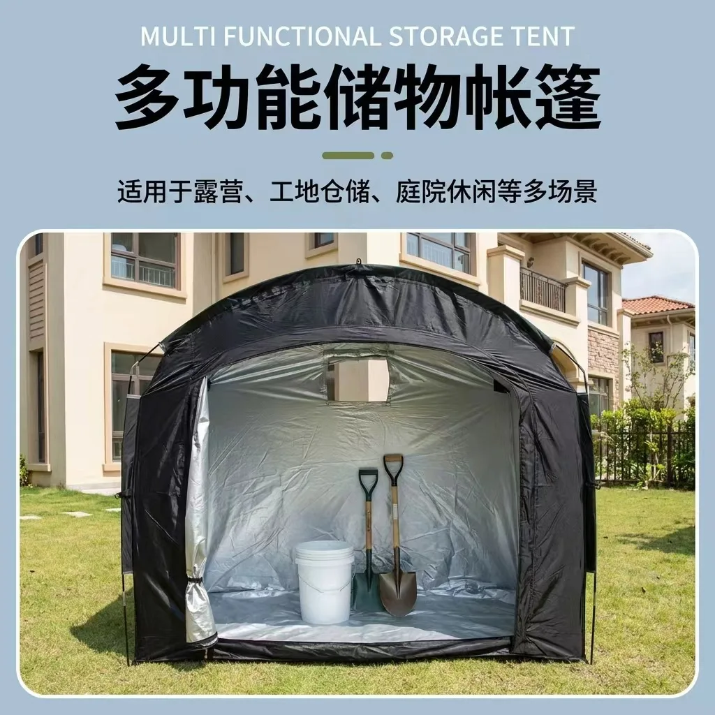 Outdoor storage mountain bike tent large space foldable portable outdoor bicycle tent