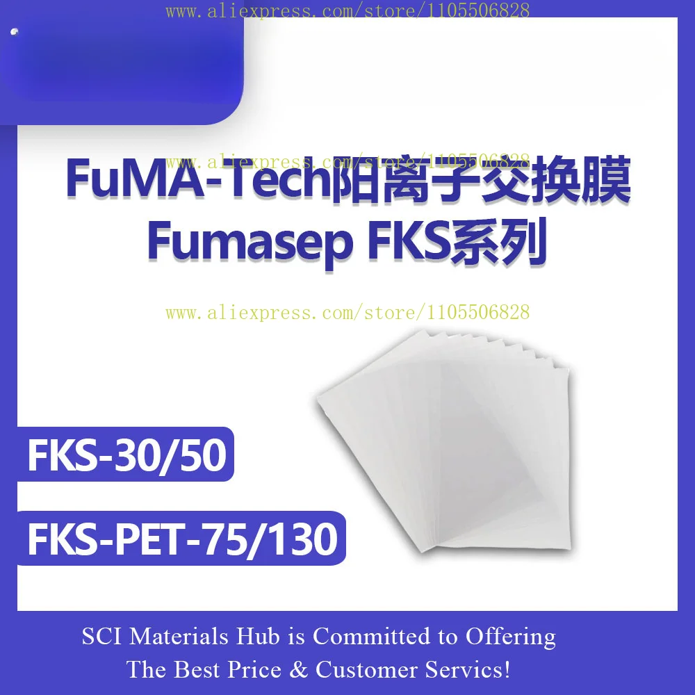 

Fumasep FKS-30/50/PET-75/PET-130, Cation Exchange Membrane