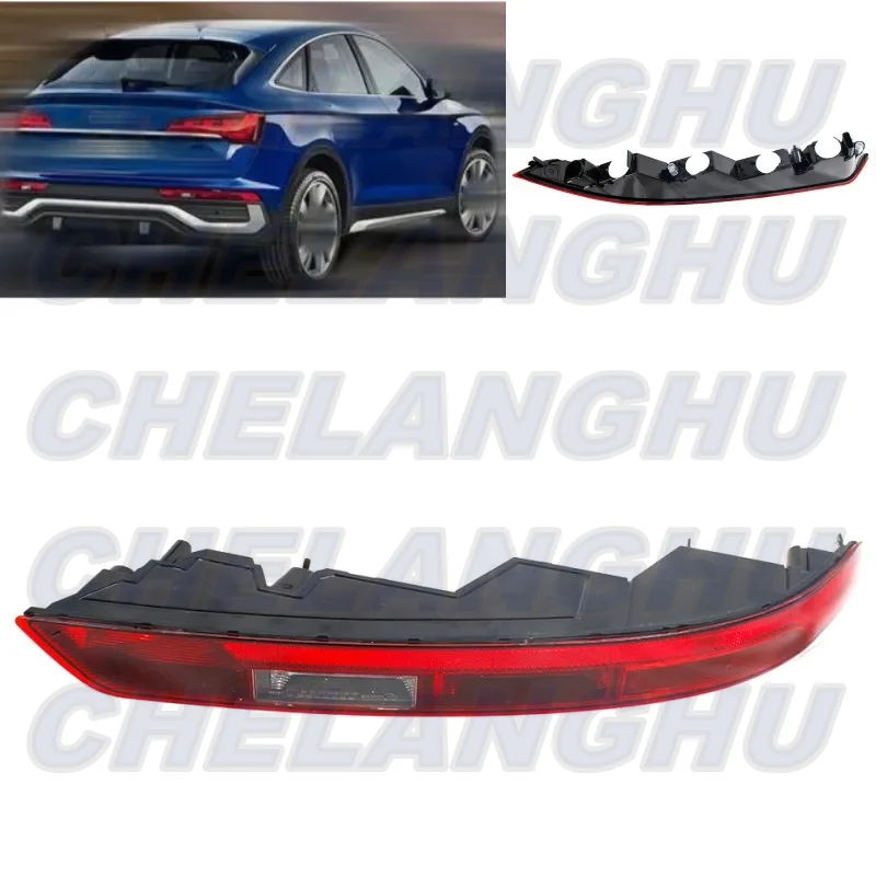 

For Audi Q5 2017 2018 2019 2020 2021 European Version Right Side Bumper Reflector Light Lamp Without Bulbs