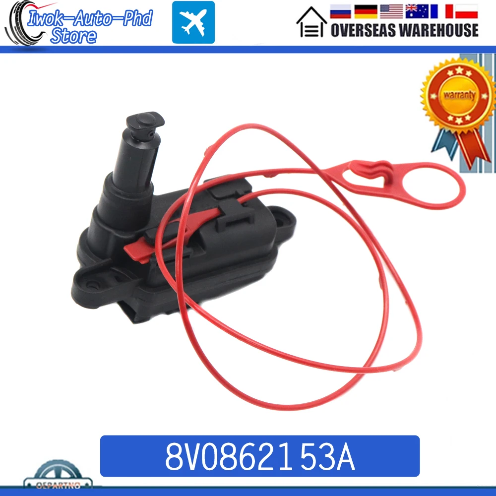 8V0862153A Fuel Filler Flap Door Lock Actuator Motor Control For Audi A1 A4 A5 A6 A7 A8 Q3 Q7 A3 RS3 8V0862153B 8V0862153