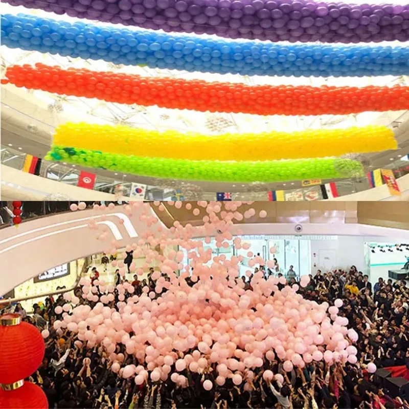 

Balloon Drop Net Wedding Party Shopping Mall Activities Ceiling Decoration Manufacture Props Baby Shower Decor Party Supply