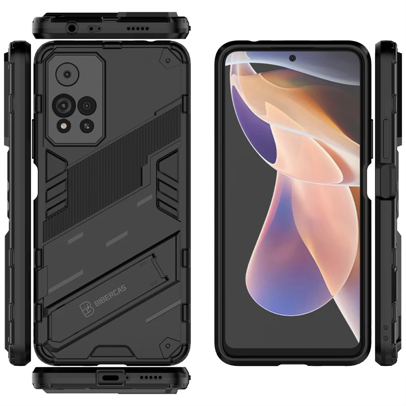 Phone Holder Case For Redmi Note 11 Pro Plus 5G Case Armor Full Cover For Redmi Note 11 Pro Plus 5G Case For Redmi Note 11 Pro+