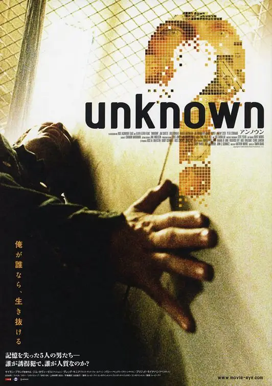 Hot Rare Movie Unknown (2006) Art SILK POSTER Wall Art Home Decorative painting