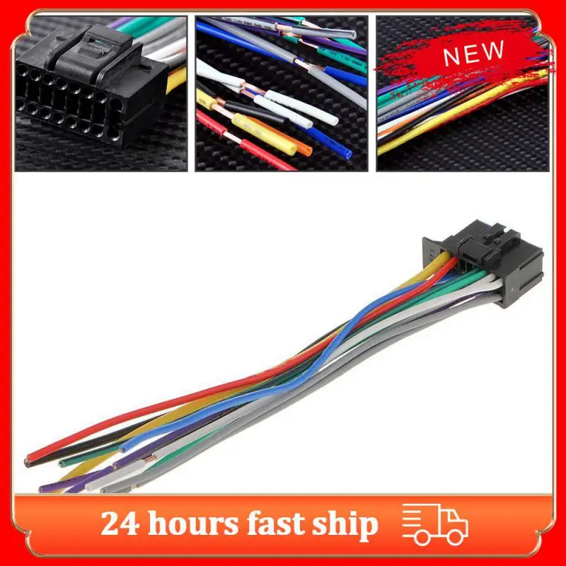 

Pin Wiring Harness Connector Adapter Cable for Kenwood DNX DDX KVT KMM KDC 2017 Models Car Stereo Radio Wire