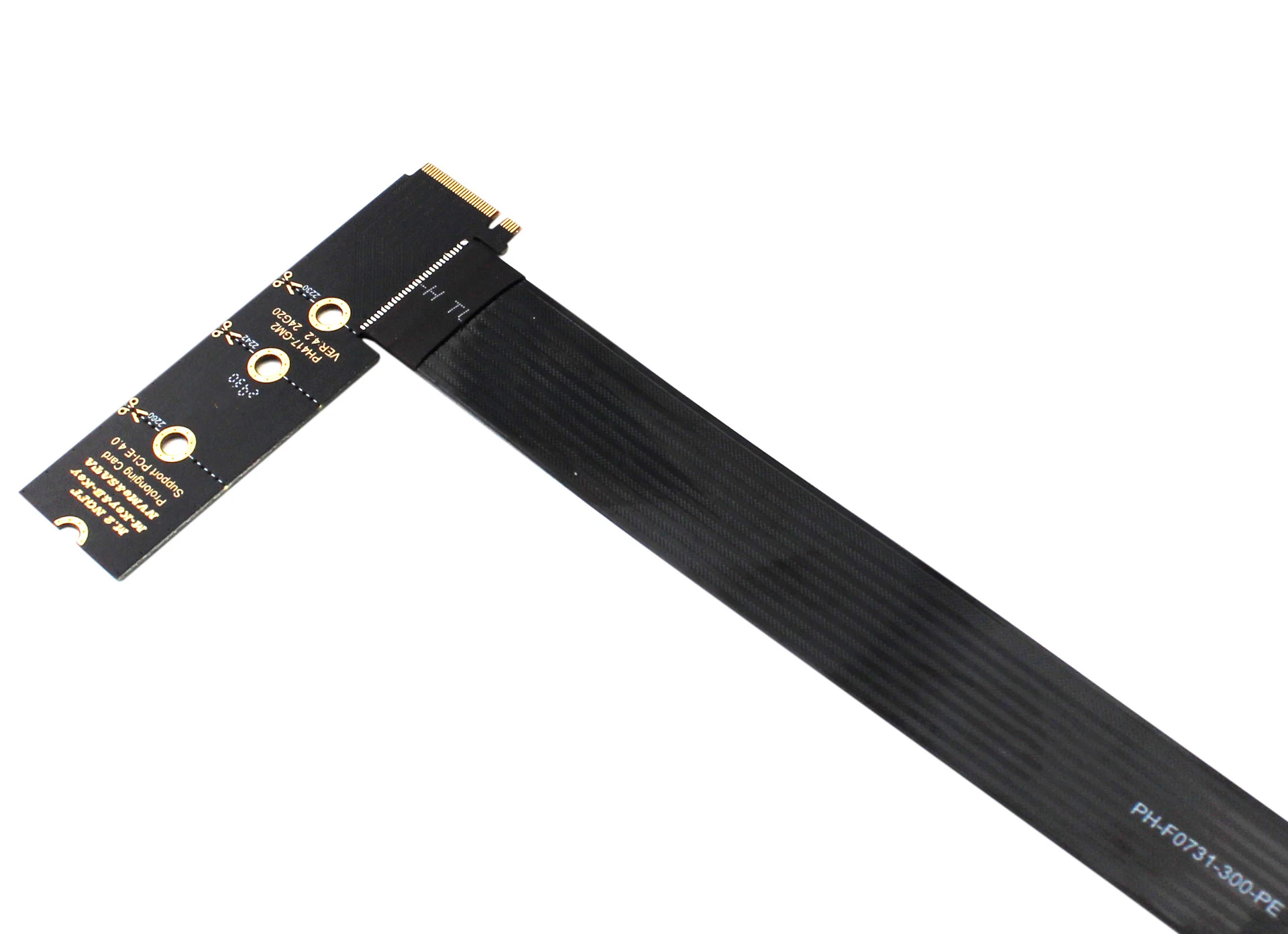 M2 NVME Expansion Cable NGFF M-KEY PCIE4.0 SSD External Expansion Card Suitable For M.2 2230 2242 2260 2280 SSD