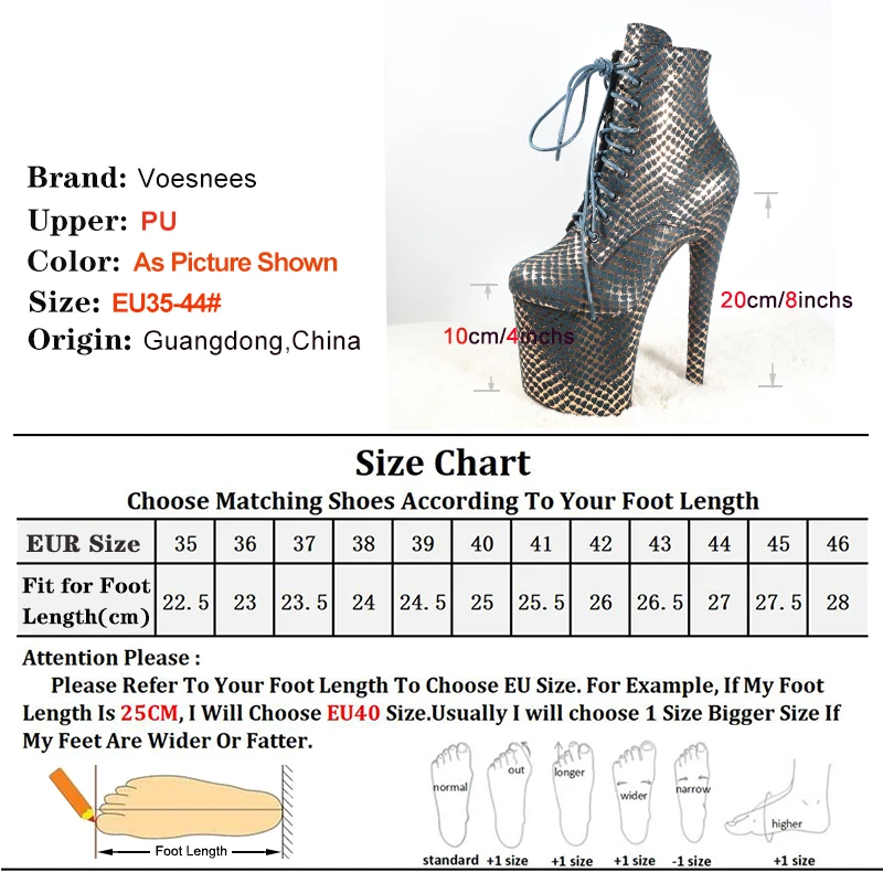 2024 New Shinny PU 20CM/8Inch Women Pole Dance Short Boots Platform Stripper Heels Lace-up Zip Nightclub Lady Knight Ankle Boots