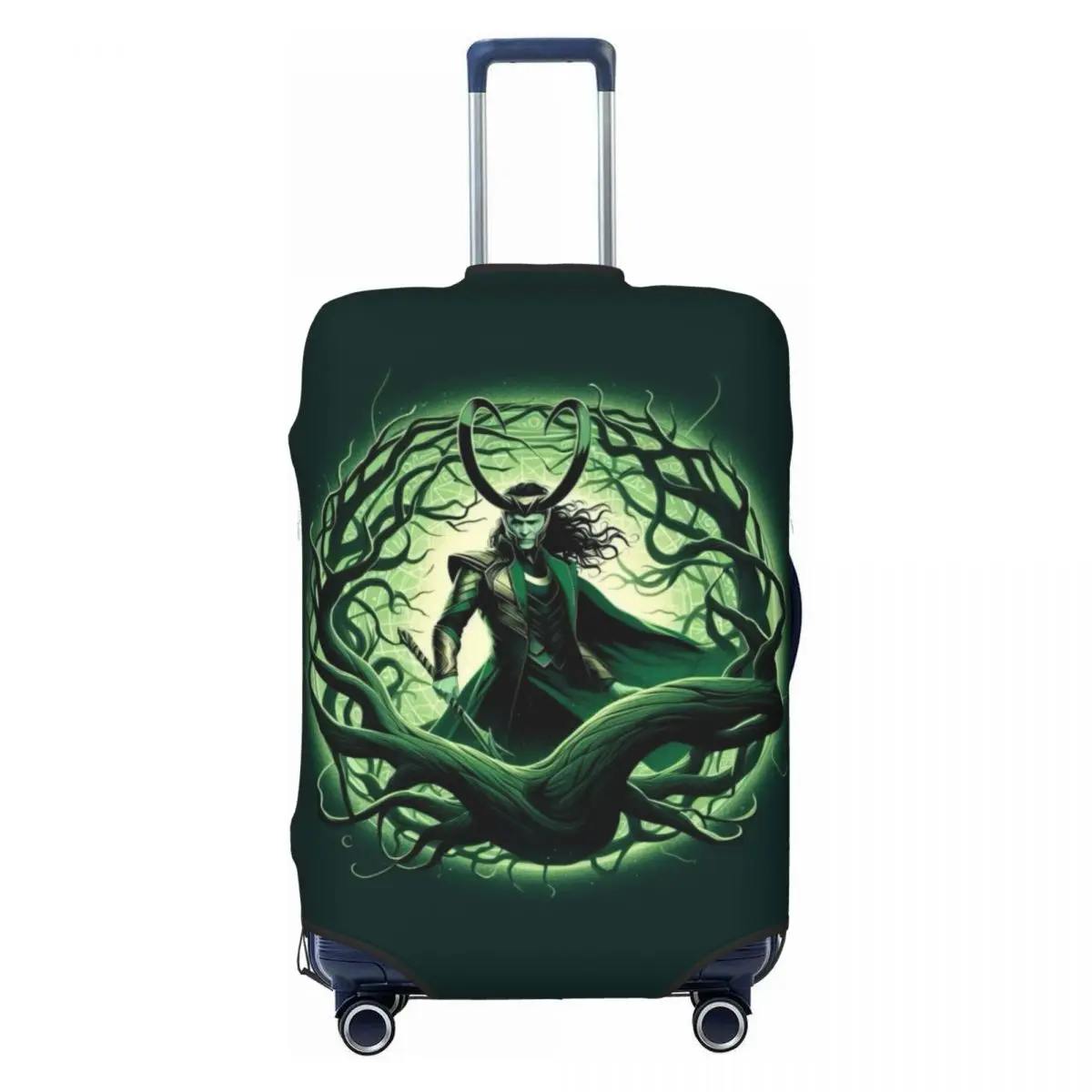 

Custom Loki Movie Luggage Cover Protector Cute Travel Suitcase Covers for 18-32 Inch