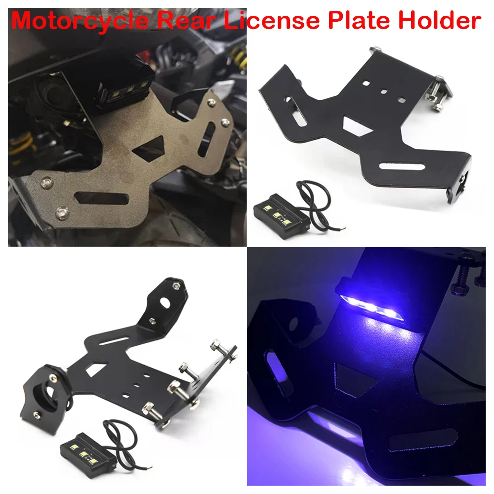 

Fits for Yamaha MT 15 MT125 MT15 ABS MT-125 MT-15 2018-2024 Motorcycle Rear License Plate Holder Tail Fender Replacement Bracket