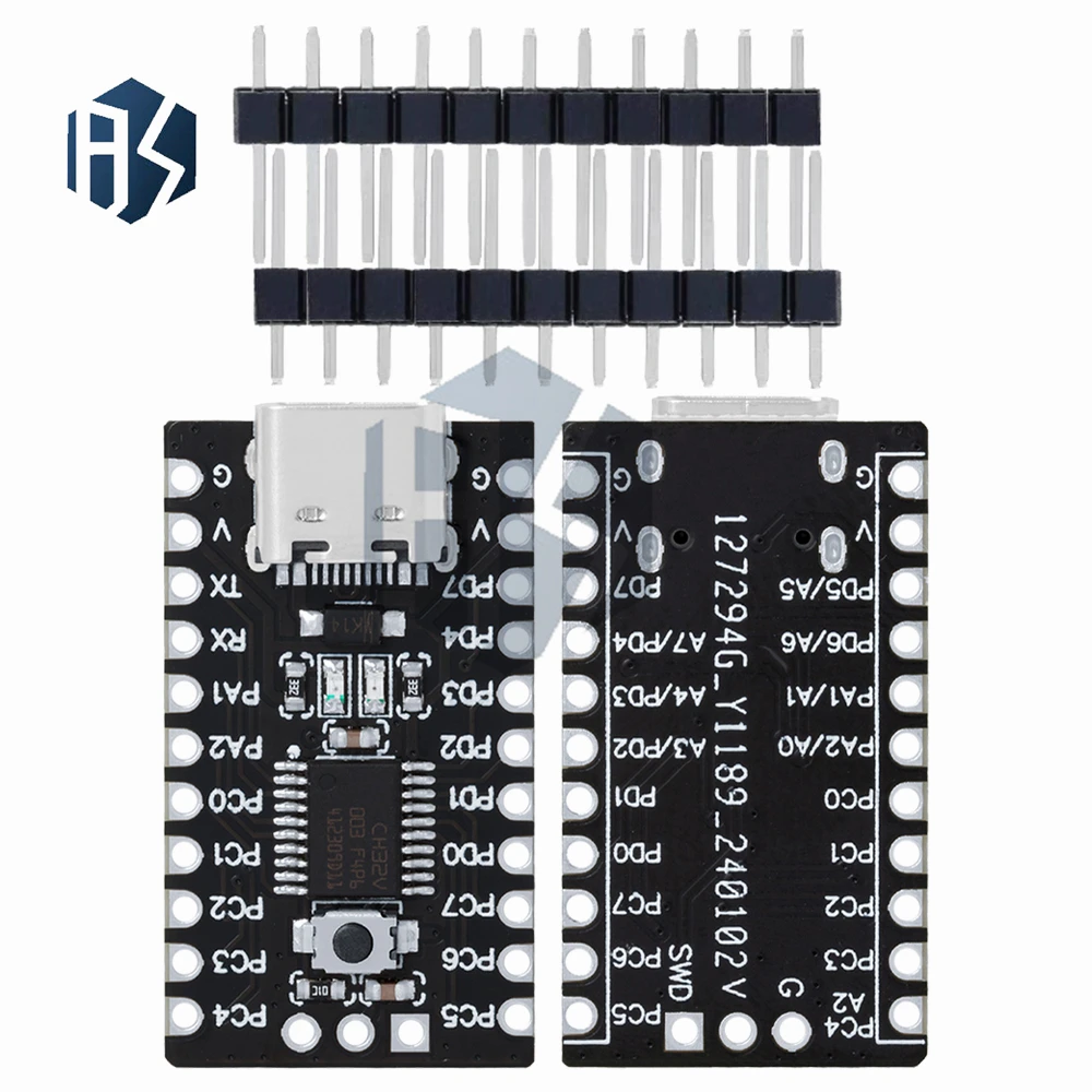 Scheda di sviluppo CH32V003: Scheda centrale del sistema minimale – Modulo microcontrollore RISC-V CH32V003F4P6
