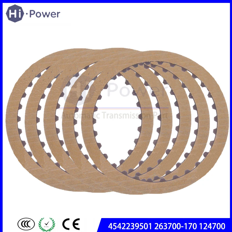 

5pcs F4A51 F5A51 R4A51 R5A51 V4A51 V5A51 Transmission Friction plate UNDERDRIVE 148mm 30T 1.7mm 4542239501 263700-170 124700