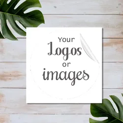 Personalized customization of 3.5/4.5/5/6cm stickers, design your own text company logo for weddings, birthdays, and baptisms,
