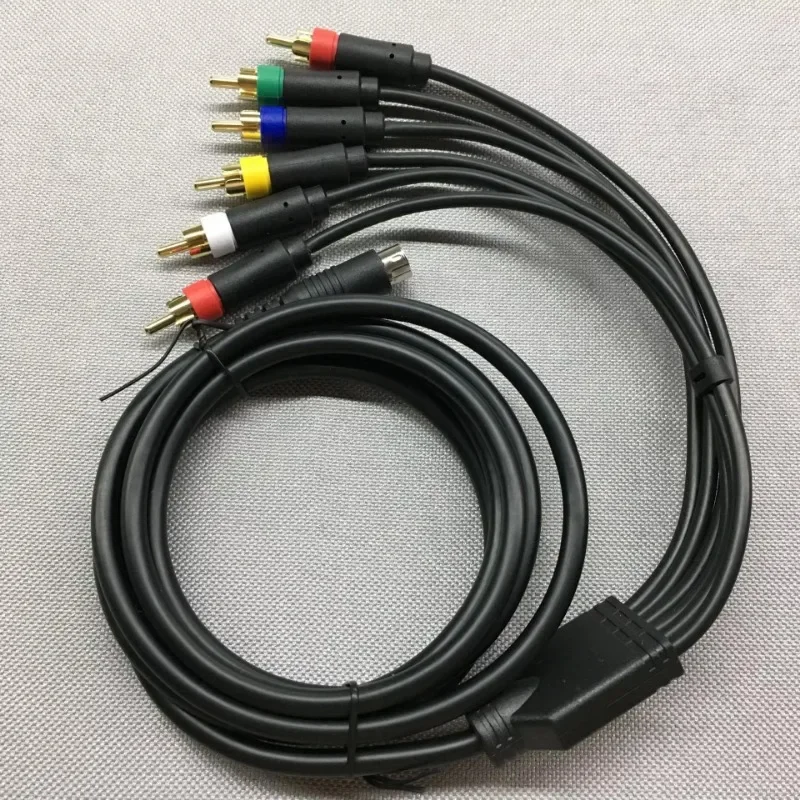 For SEGA Saturn RGB/RGBS RCA Composite Cable for PVM BVM NEC XM Up SCALER BNC Not Component RGB+Sync AV Cable