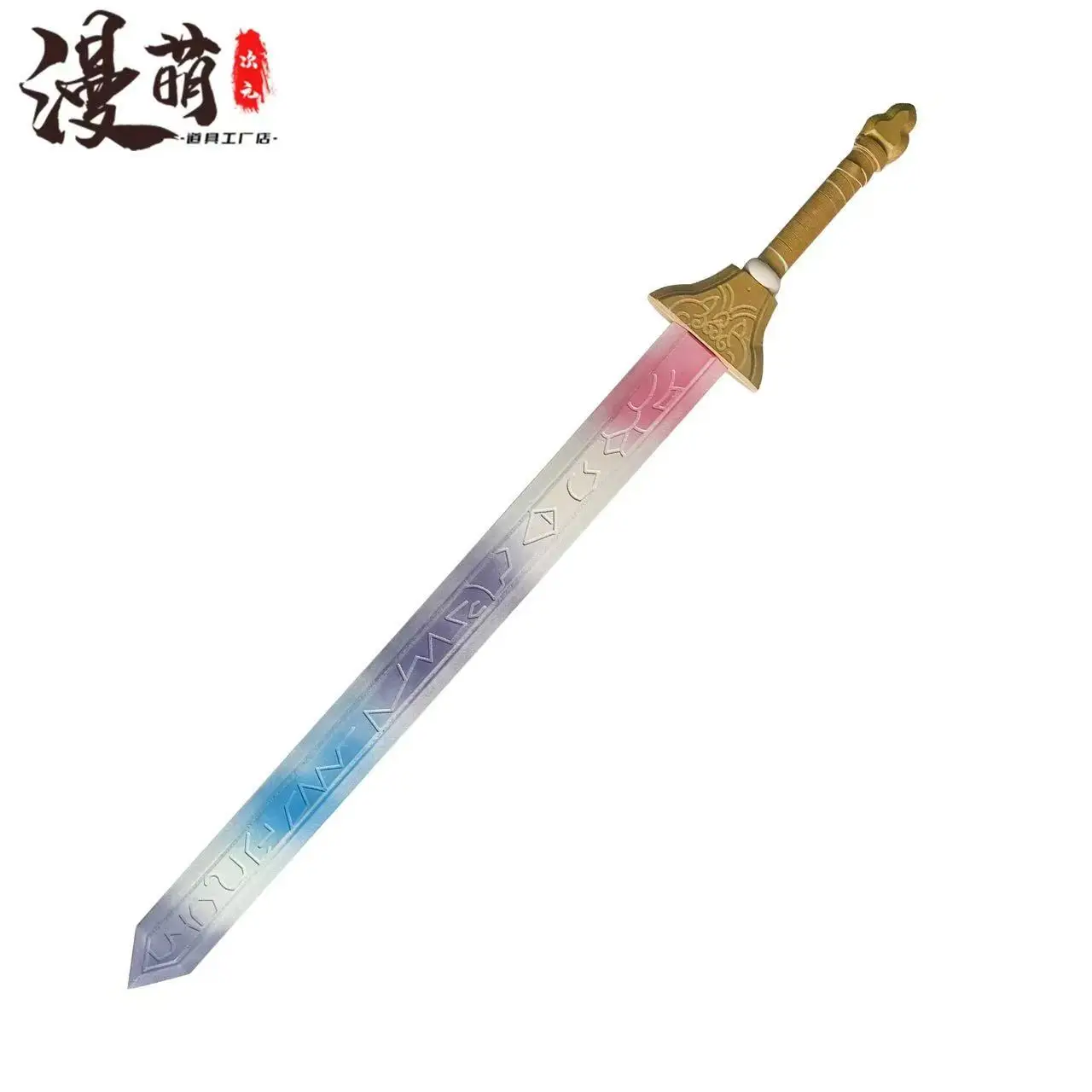 Cacciatori Rumi Parrucca Spada Armi Anime Kpop Demone Puntelli Cosplay Modello Halloween Natale Fancy Party Accessori per costumi