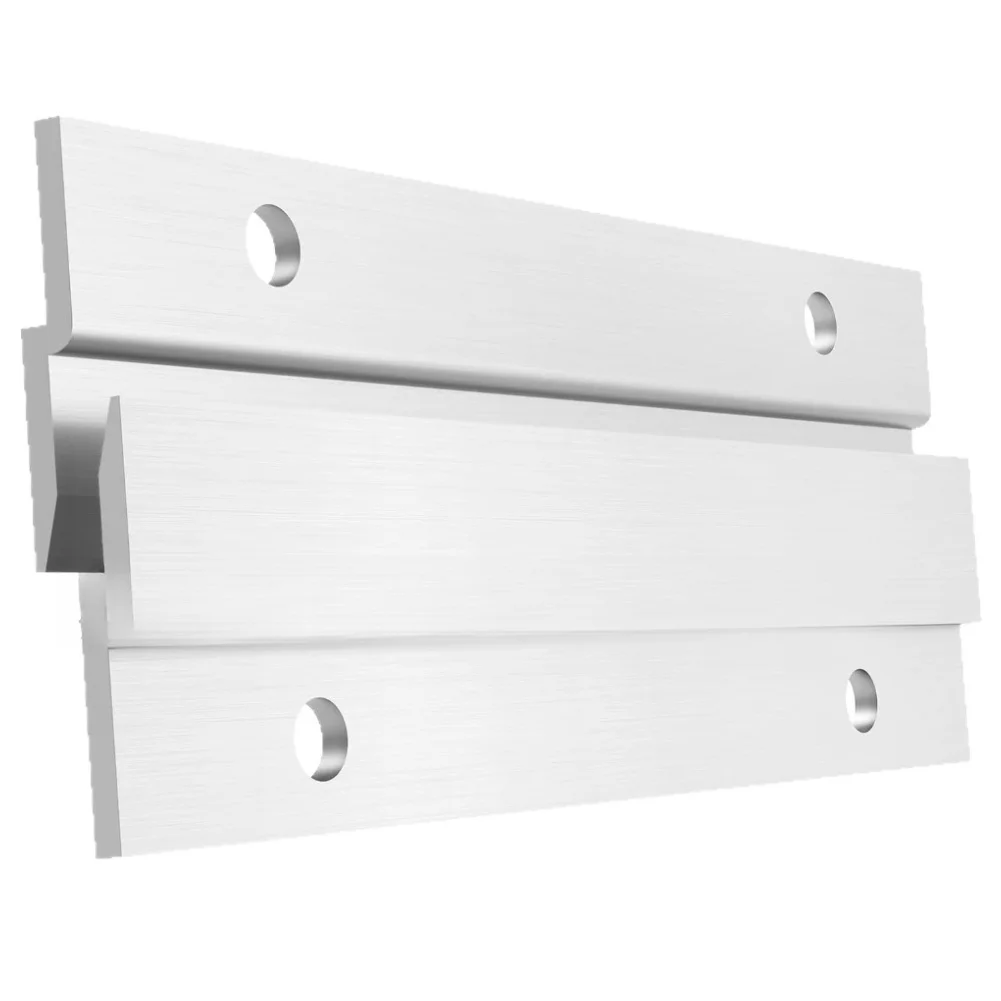 2pcs 6inch Z Profile Aluminum Pendant Bracket for Wall Panels Paintings Advertising Boards Rust Resistant Build