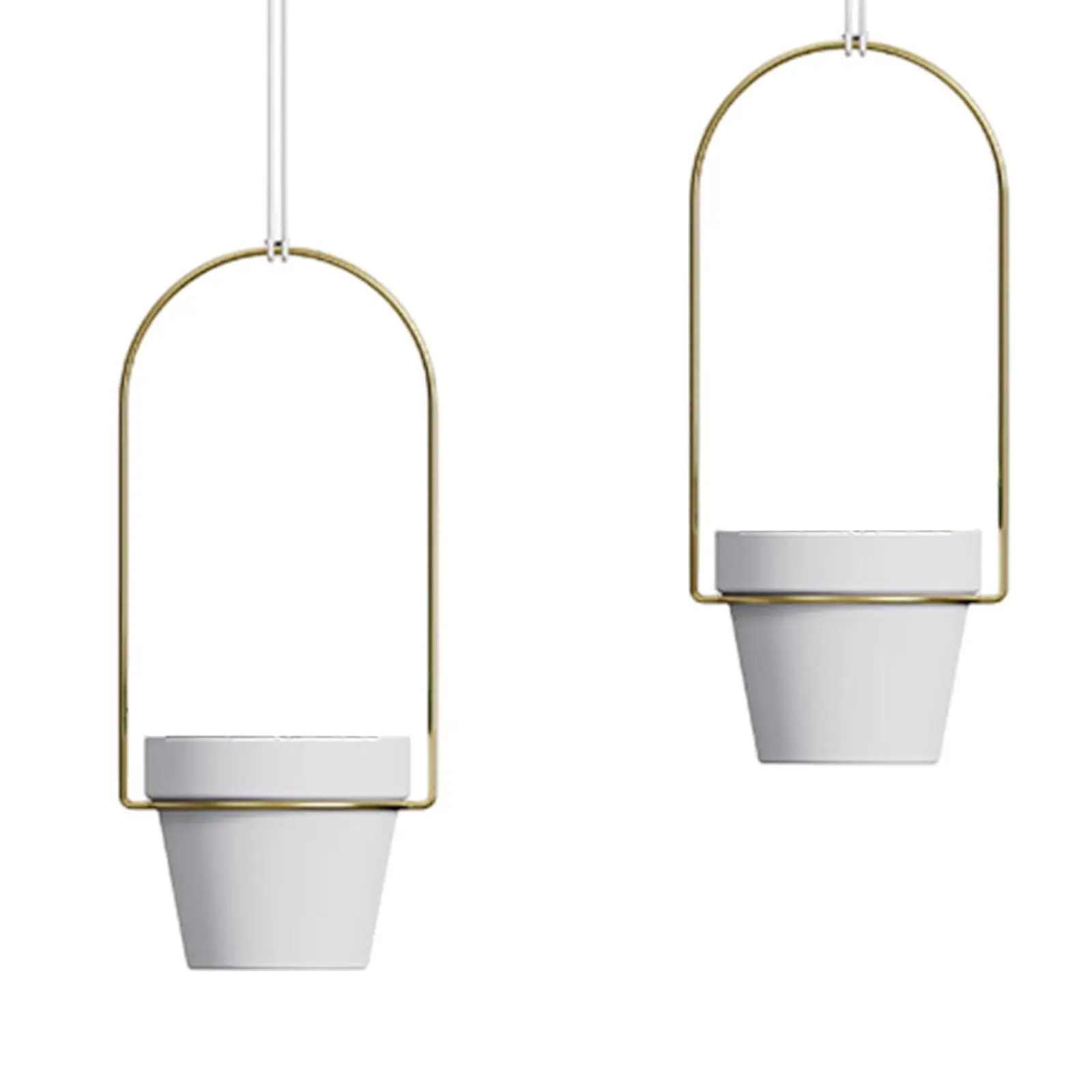 Hanging Wall Planters Practical Decorative Reliable Holder Plant Hangers for Living Rooms Greenery Indoor Kitchens Balconies