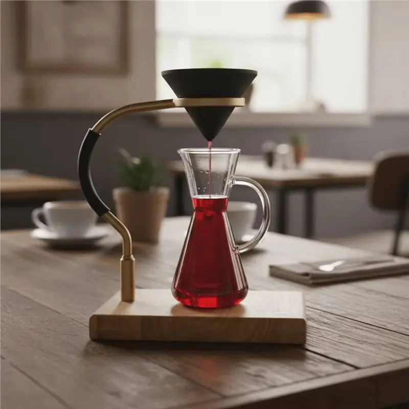 B97A-Tea Filter Coffee Filter Conical Microporous Non-Porous Reusable Coffee Drip Cup Portable Drinkware Accessories