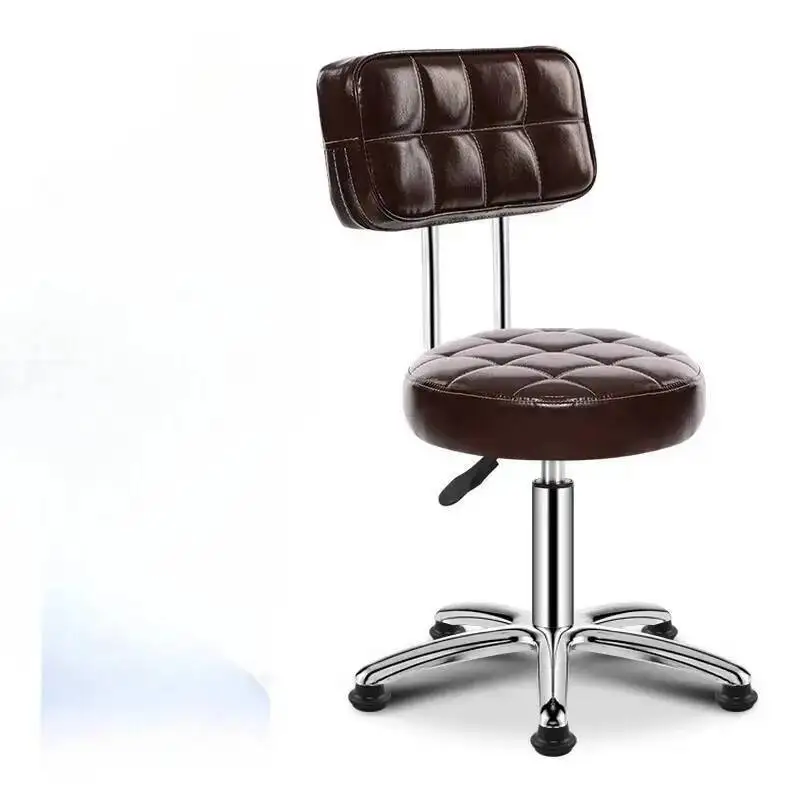 Office Chairs Wheel Hairdressing Tattoo Professional Barber Ergonomic Barber Chairs Swivel Pedicure Silla Salon Furniture MR50BC