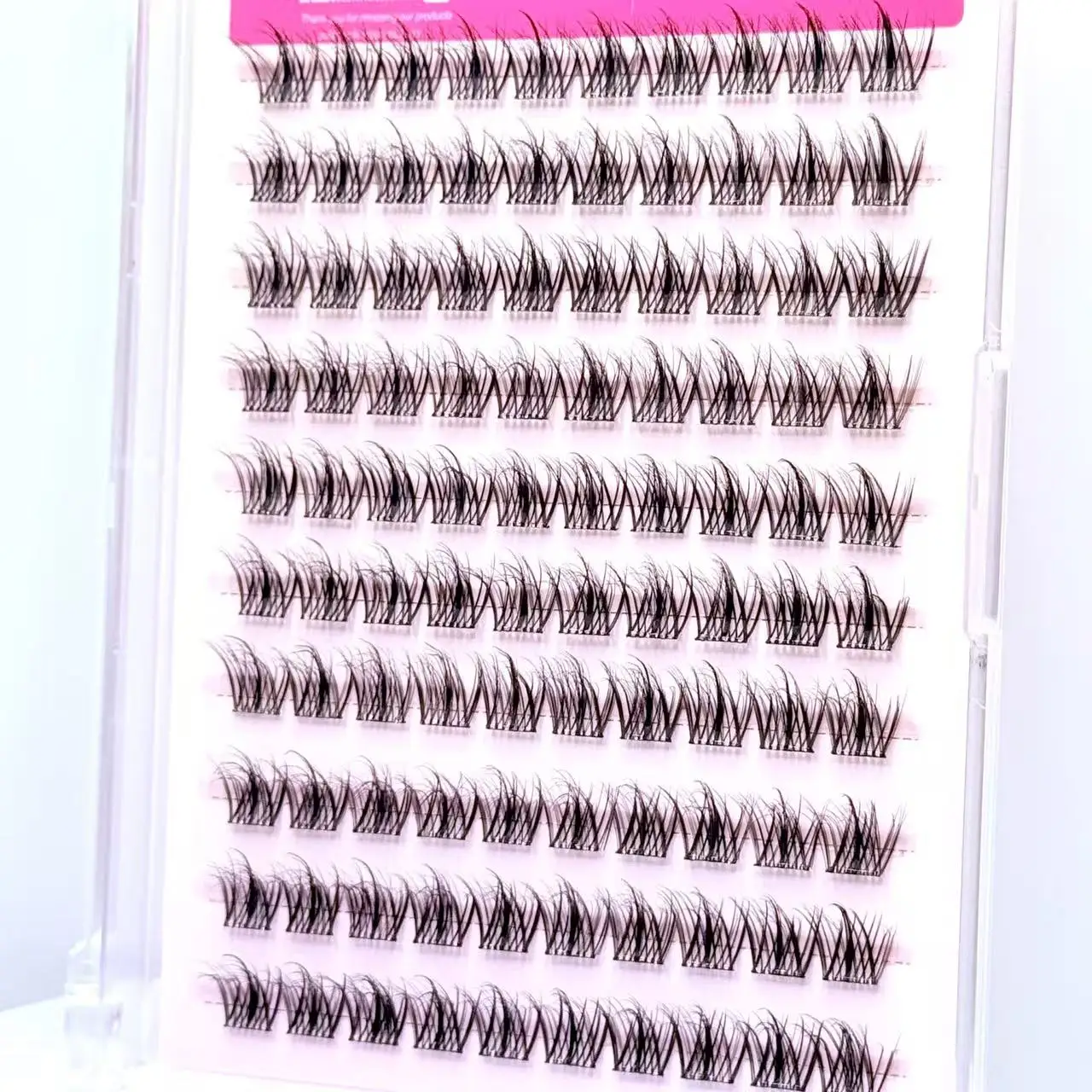 ロンズニン ホットセール フェイクミンク ソフトウィスピー つけまつげ 5D ふわふわ ノングルーまつげ