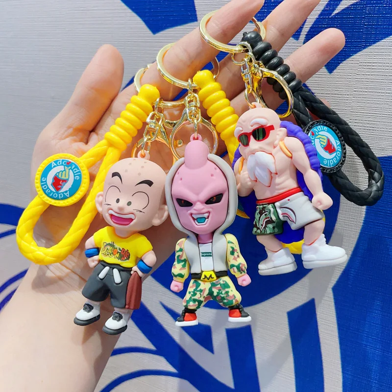 Porte-Clés Dragon Ball Z Super Saisuperb Son Goku Bulma Broly Piccolo Majin Buu, Pendentif de Voiture, Meilleurs Cadeaux pour Enfants, Nouvelle Collection