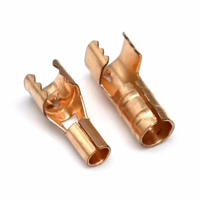 Conector de transformador de encendido, Pin de encendido de cerámica, conector de cobre, Terminal de cable de alto voltaje, 10 Uds.