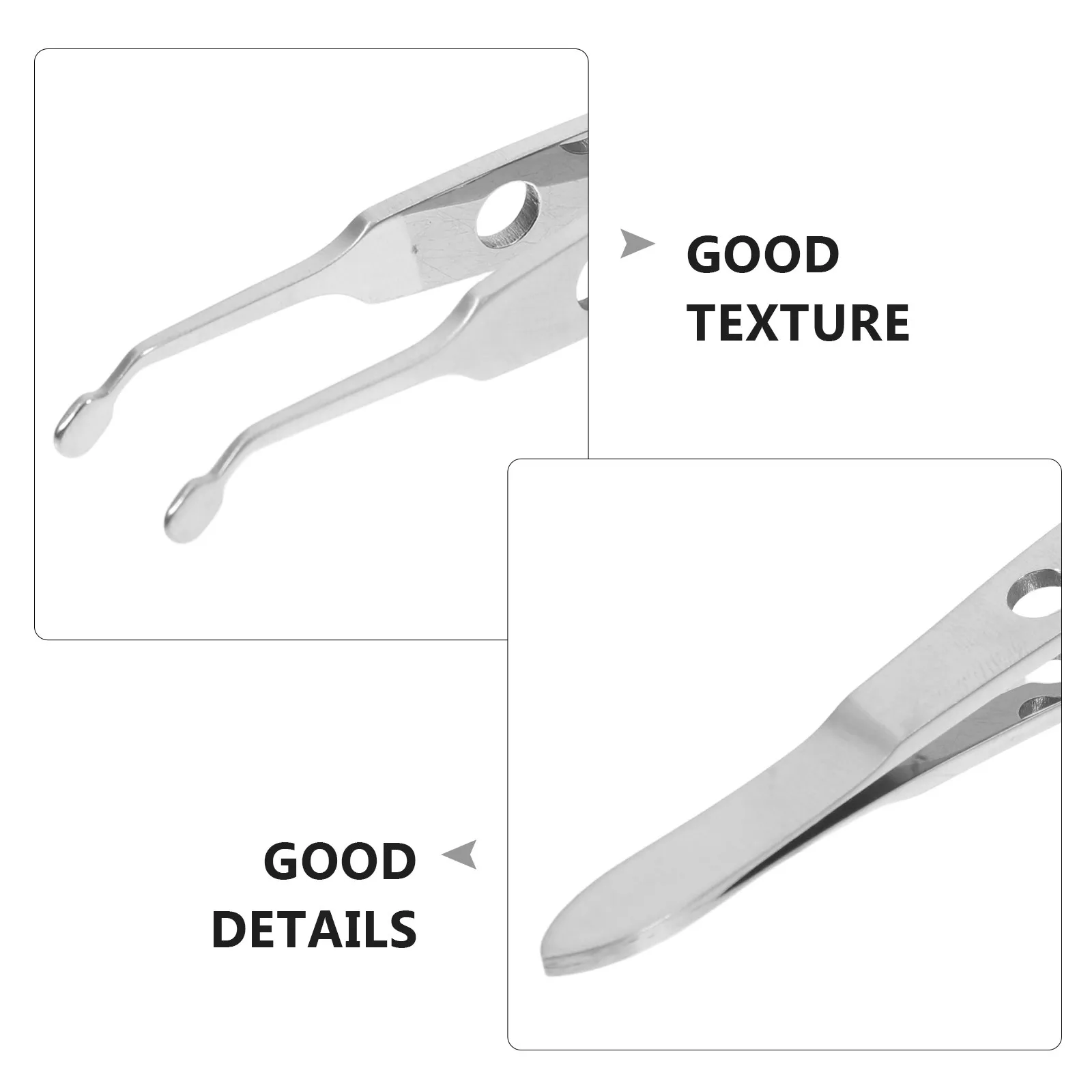 Meibomian Round Tip Massage Tweezers Steel Precision Eyelid Expressor Tool Eyelid Care Travel Facial Eye Health view 4