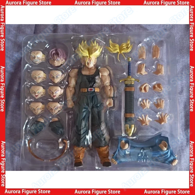 Re-releaseTonsenarttoys Kamione 05A 05B Dragon Ball Z SHF Super Saiyan SSJ Trunks Gogeta Anime Actiefiguren Speelgoed Model gift