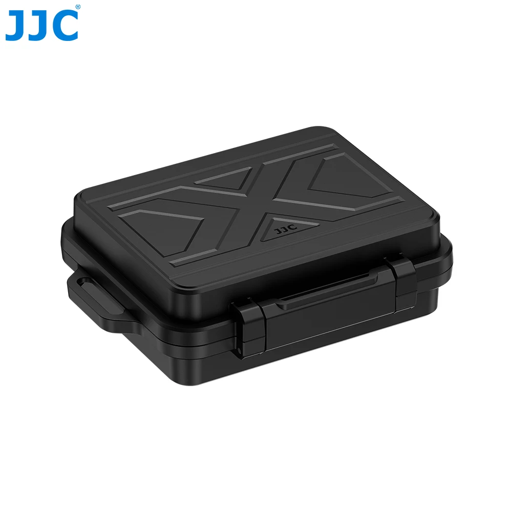 JJC JBC-K2CBS بطاقة الذاكرة وبطارية حقيبة للتخزين ل 3 بطاقة SD 4 CFe B بطاقة 2 بطاريات Fujifilm NP-W235 Nikon EN-EL15 صندوق