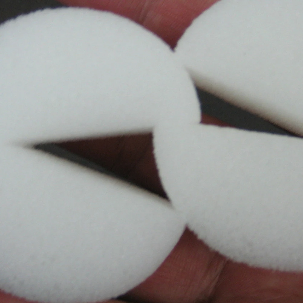 50 pezzi spugna per piantare bianca 44 mm tessuto a rete per coltivazione fuori suolo per una migliore respirazione forniture per giardinaggio idroponico ad alto rendimento