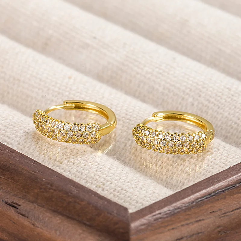 

New Trendy Unique Design Earrings Fashionable Delicate Elegant Silver Earrings Perfect Shiny Exquisite for Women