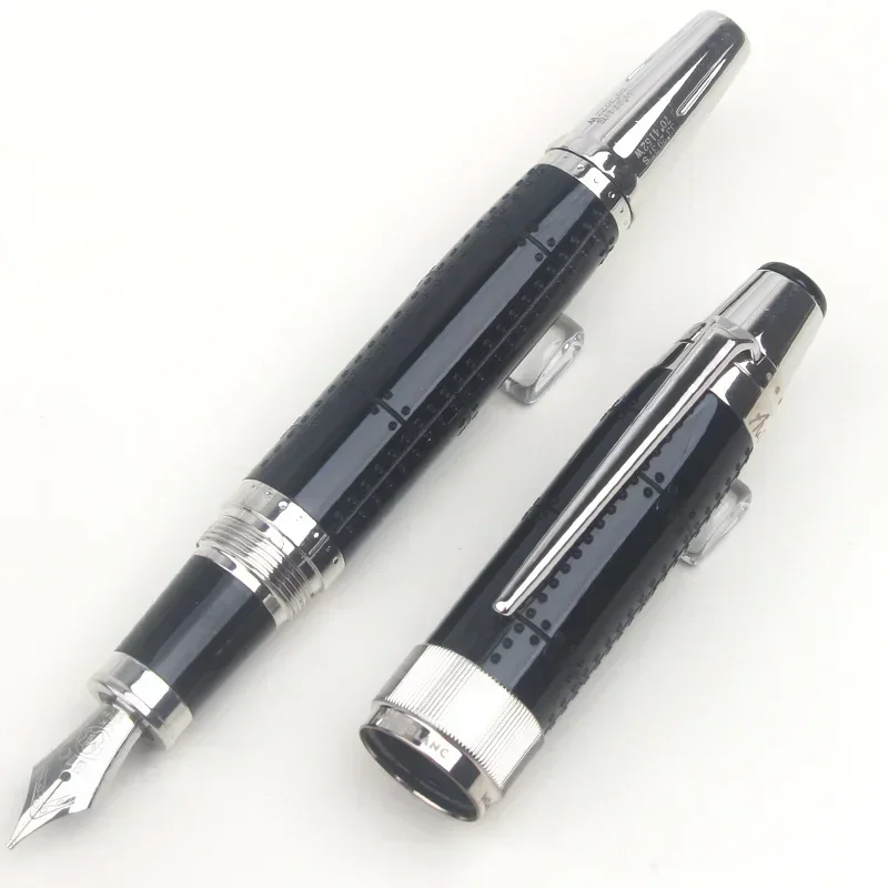 مجموعة قلم حبر جاف MB Antoine De Saint-Exupery رولربال أزرق أسود أحمر كتابة حبر معدني كامل للأعمال