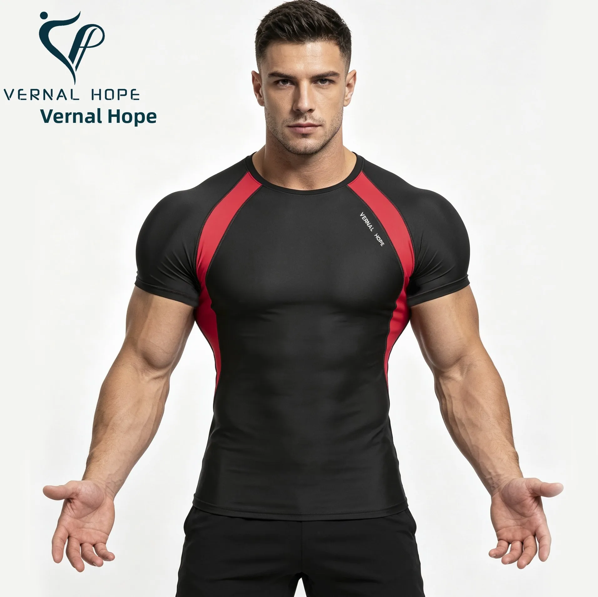 camiseta-deportiva-de-manga-corta-para-hombre-ajustada-de-secado-rapido-modelo-delgado-ropa-de-compresion-para-correr-y-e