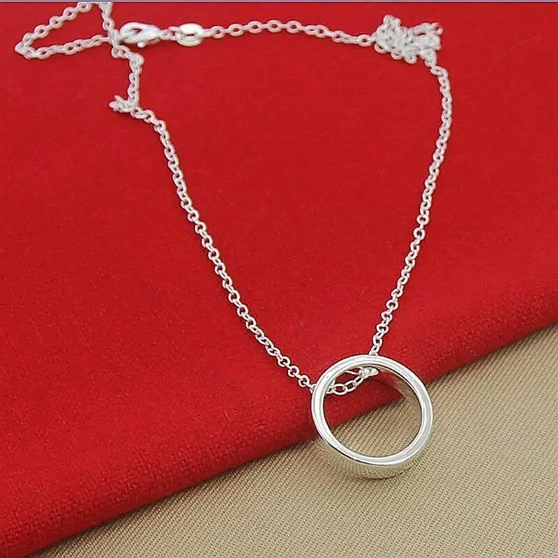 

Stylish Simplicity Simple 925 Sterling Silver Tassel Dress Necklaces Chains Women's Jewelry