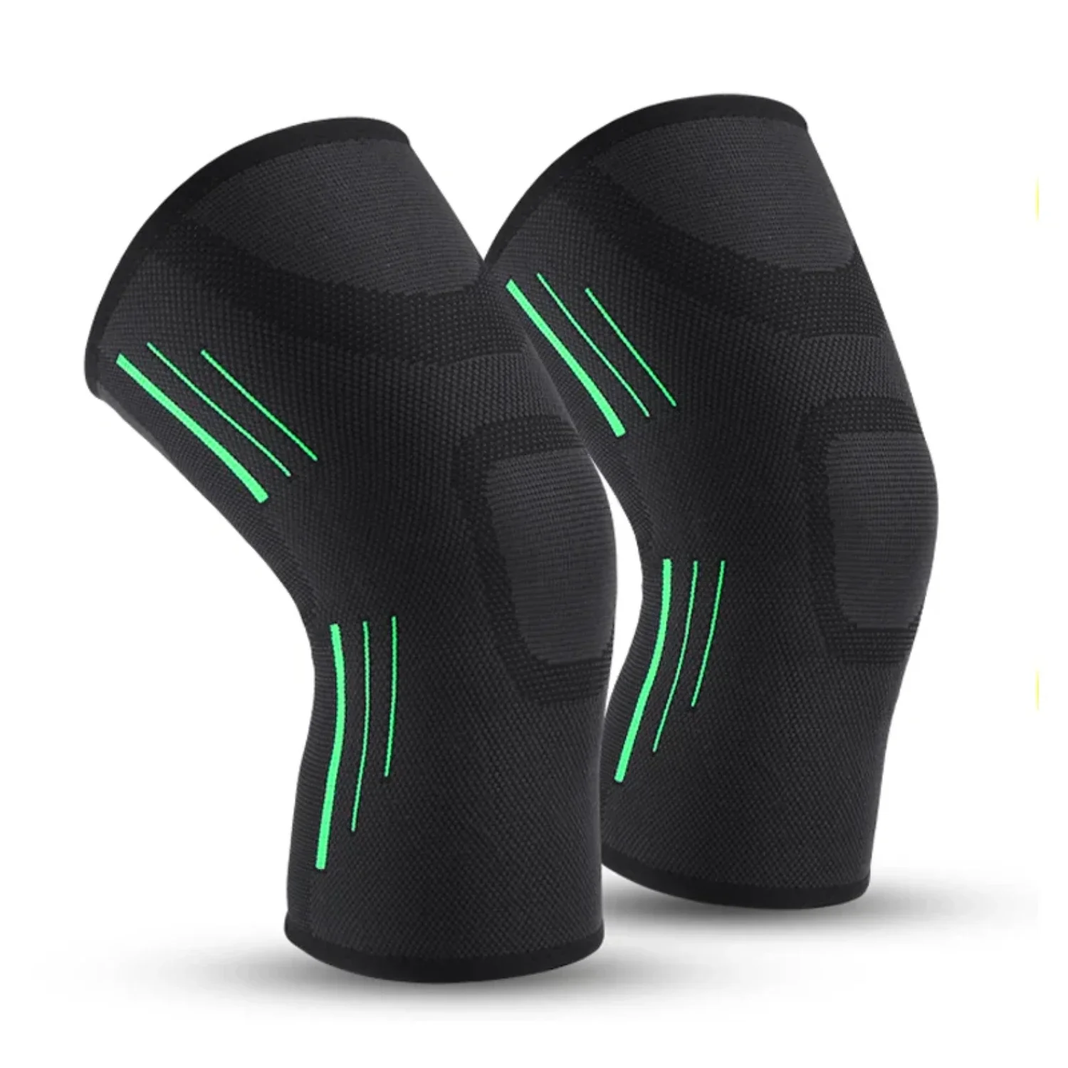 1 Pcs Basketball Knee Brace Sports Breathable Elastic Leg Knee Support Wrap Protector Knee Pads Sleeve Men Women