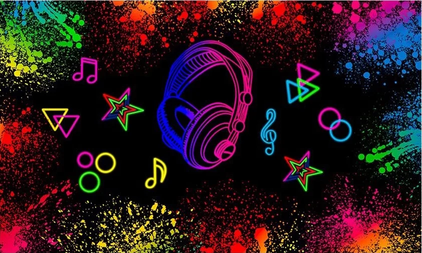 Fotografia sfondo ragazzo festa di compleanno gioco elettronico notte vittoria sfondo musica Cheers Decor Photocall Studio