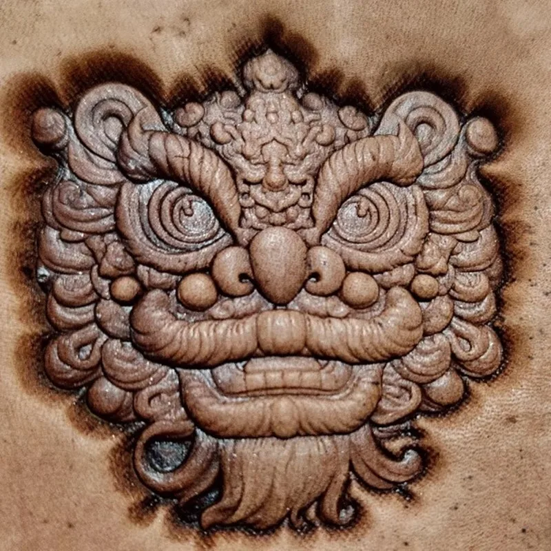 

Набор штампов азиатского льва 50x50/45x55 мм - форма для 3D-тиснения из алюминиевого сплава для изделий из кожи | Инструмент для глубокого облегчения мифического звея