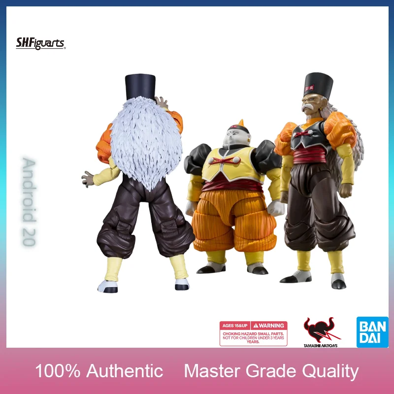 

In Stock Authentic Bandai SHF Dragon Ball Z Android 20 (Dr. Gero) Tamashii Nations Limited 1/12 Scale Collectible Action Figure