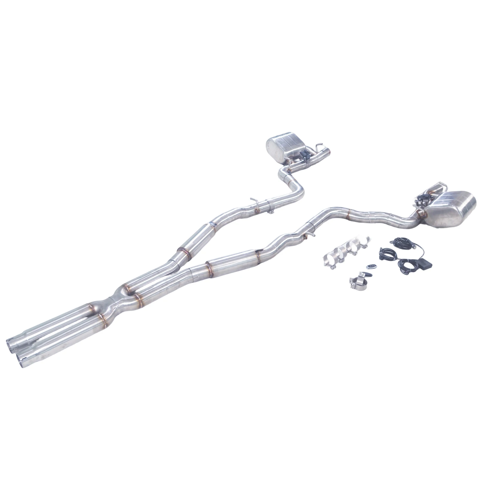 

For 2015-2023 Dodge Challenger 3.6L 5.7L High-Performance SUS304 Cat-Back Exhaust System with Valve Muffler and Variable Sound