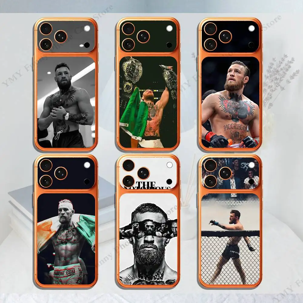 

Boxer C-Conor M-McGregor For IPhone 17 Pro ProMax Full Back Cover Decal Wrap Skin Rear Protective Sticker Film
