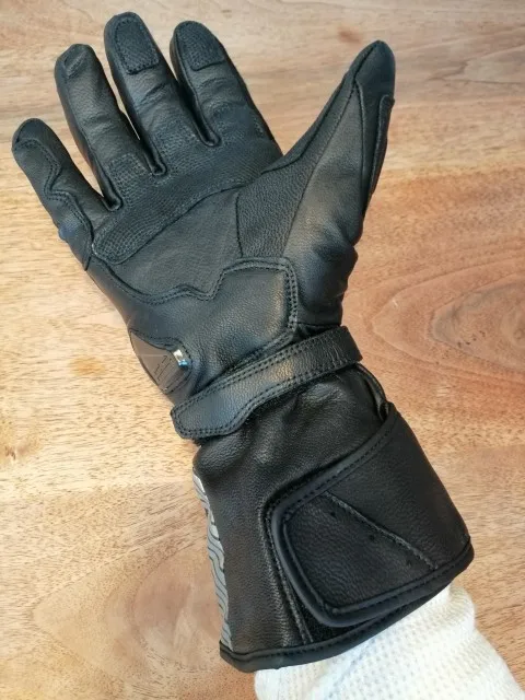 REVIT قفازات شتوية مقاومة للماء H2O شاشة لمس دافئة للدراجات النارية موتوكروس جلد طبيعي