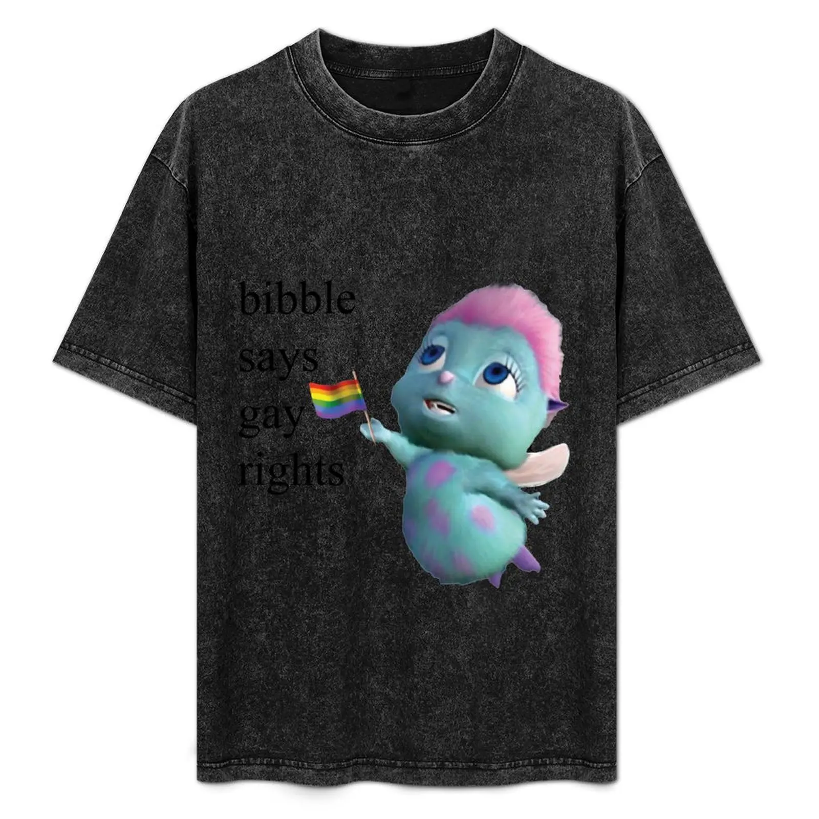 

Bibble Says Gay Rights T-Shirt man t shirt clothes blanks compression shirt men