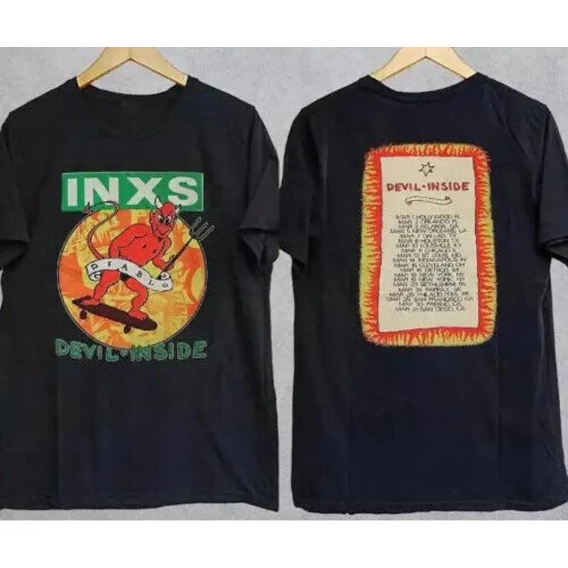 

Vintage 1987 INXS Kick Tour Gift Shirt, INXS Tour Shirt