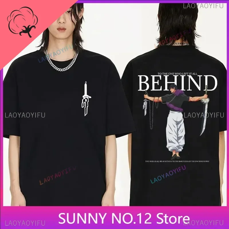 Japanese anime Fushiguro Toji and Suguru Geto T-Shirts Ryomen Sukuna Man Woman Fashion Harajuku O-Neck T Shirt Casual Shirts