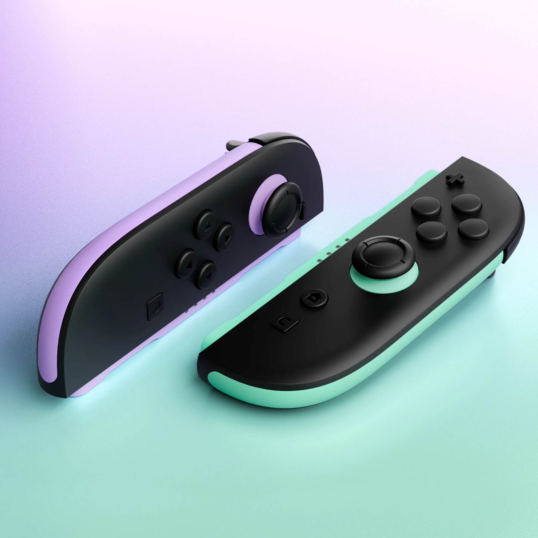 eXtremeRate Replacement Decorative Strips for Joycon 2, DIY Decoration Strip Side Housing Trim Shell for Nintendo Switch 2 view 4