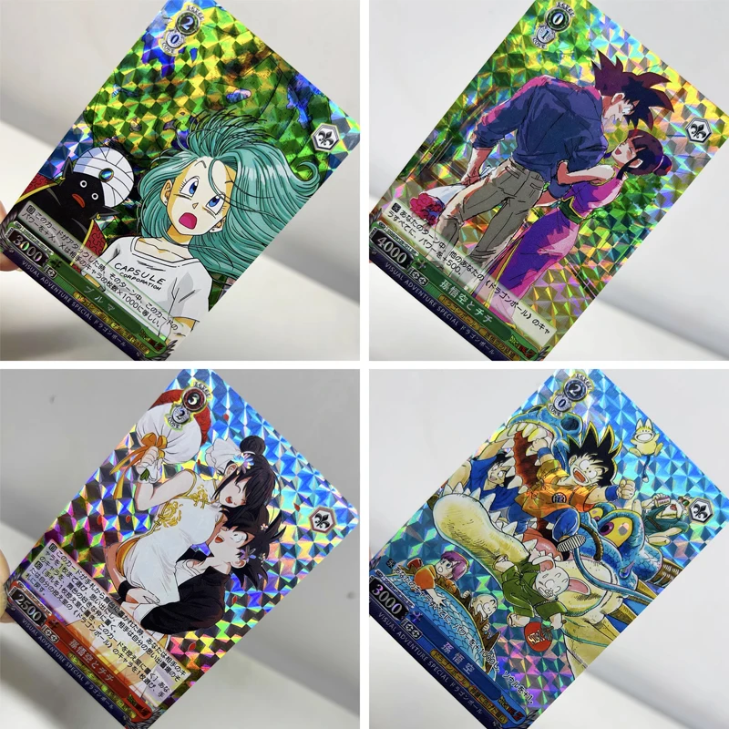 アニメドラゴンボール DIY 自作フラッシュカードベジータ Iv アンドロイド 18 孫悟空グッズカードクリスマス誕生日ギフト子供のおもちゃ