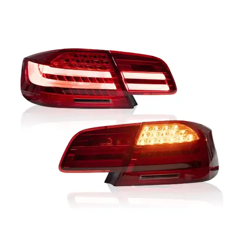 TYPY Car Accessories For 2006-2013 BMW M3 E92 Tail Light 330i 335i Car Lights LED  Rear Stop Lamp DRL Brake Signal Reversing