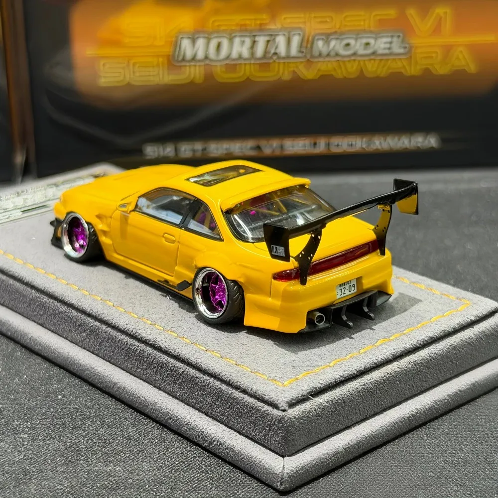 Mortal S14 GT SPEC V1 SEIJI OOKAWARA HEC 1:64 Scale Fine Diecast